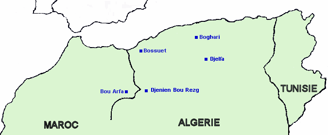 afrique du nord. carte de l#39;Afrique du Nord